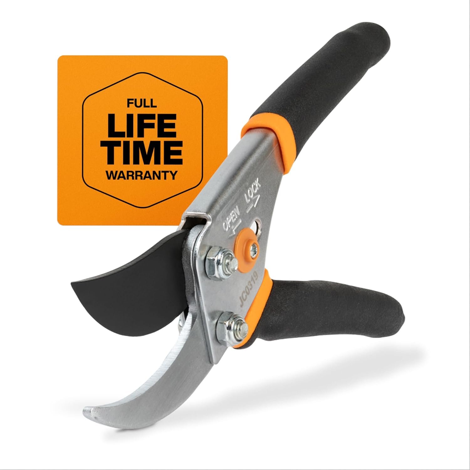 Garden Clippers Fiskars Elite Bypass Pruning Shears, 5/8-Inch Cut Capacity