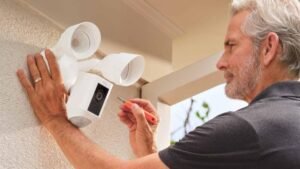 the Ring Floodlight Cam