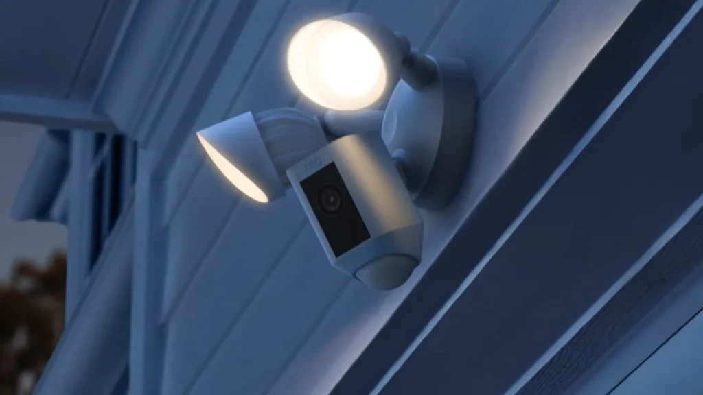 Ring Floodlight Cam Wired Plus — Outdoor home