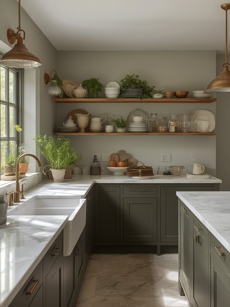 English country kitchen - Illustration 3