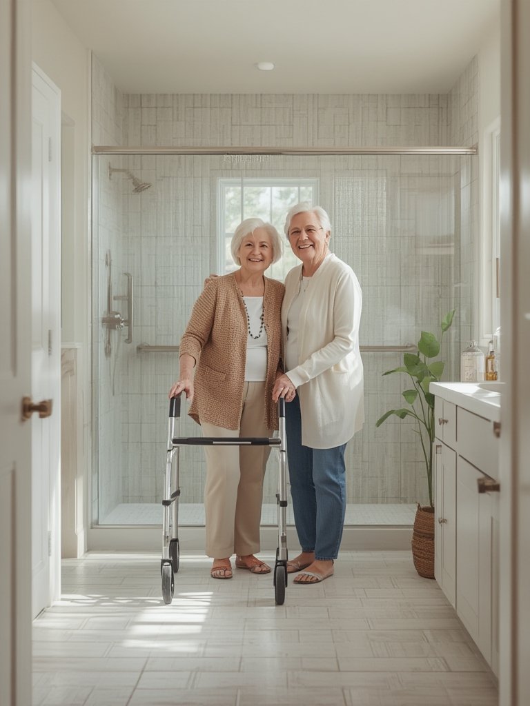 accessibility bathroom remodel - Illustration 3