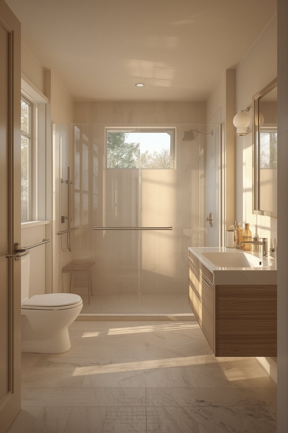 accessibility bathroom remodel - Illustration 1