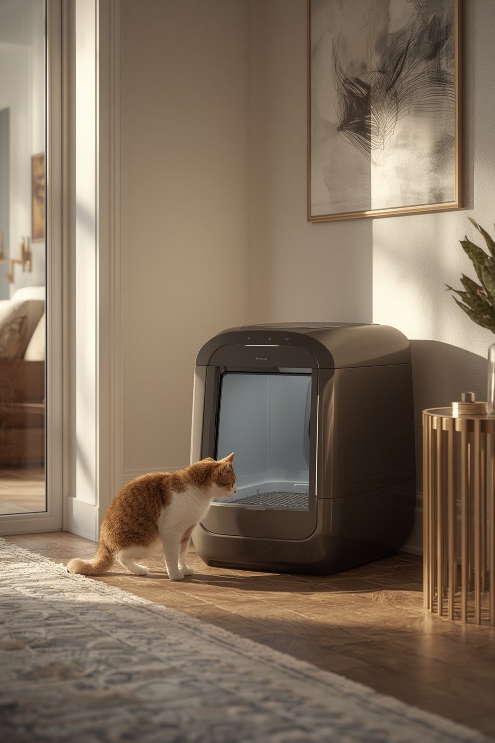 automatic litter box - Illustration 1