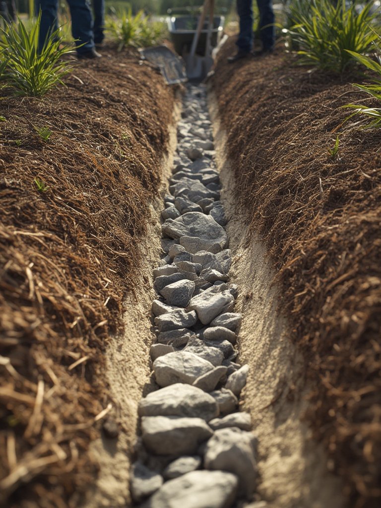 bioswale installation - Illustration 2