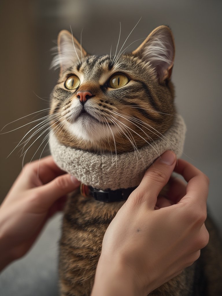 cat calming collar - Illustration 2