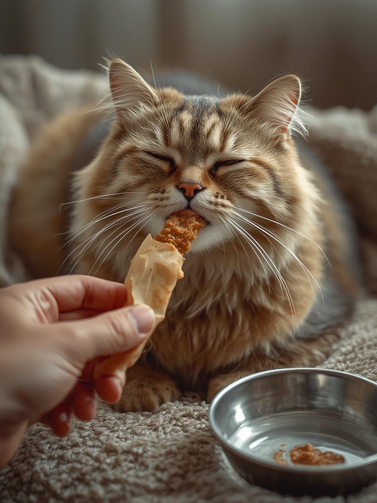 lickable treats in action