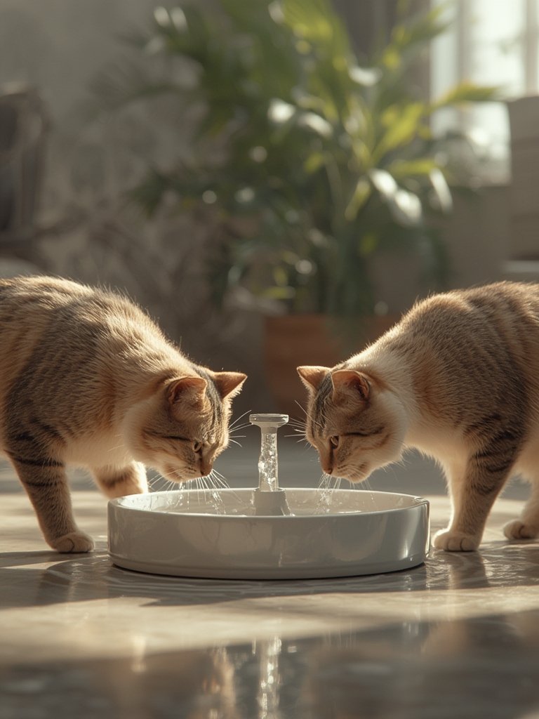 cat water fountain - Illustration 3