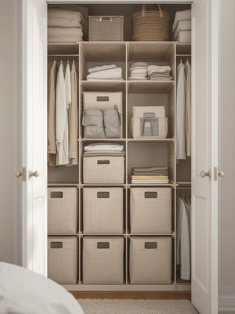 storage cubes in action