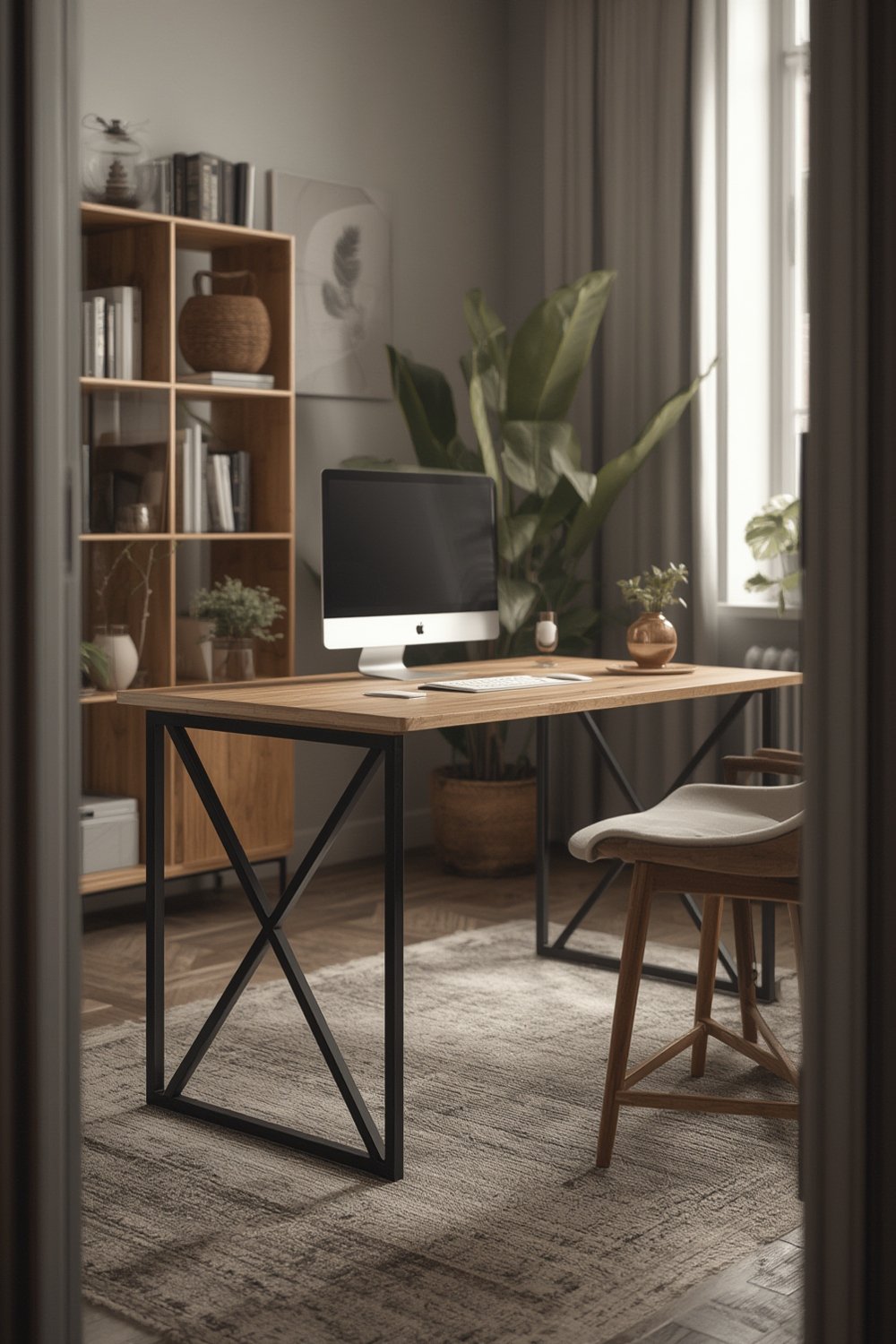 computer desk product view