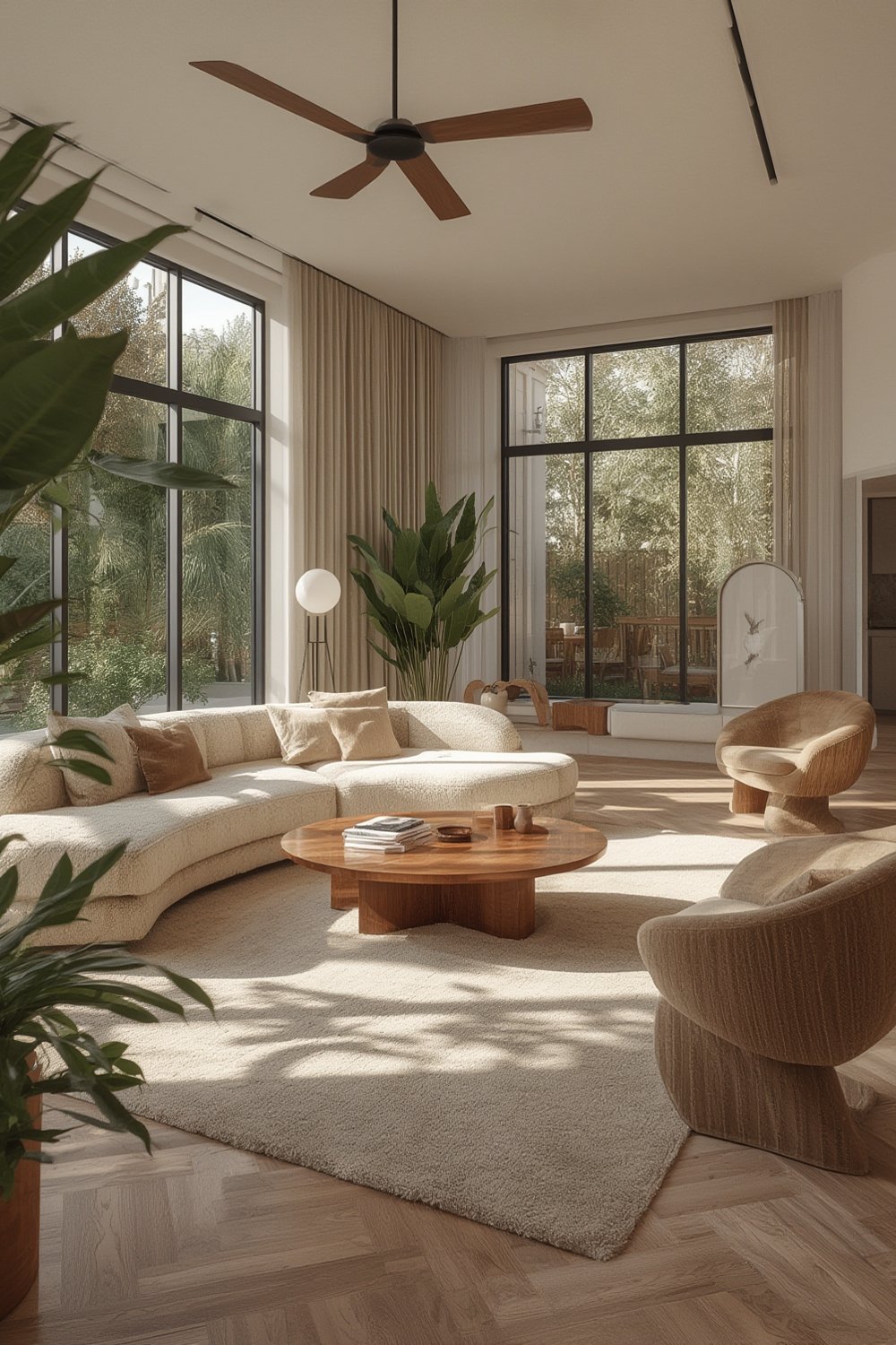 curved furniture - Illustration 1