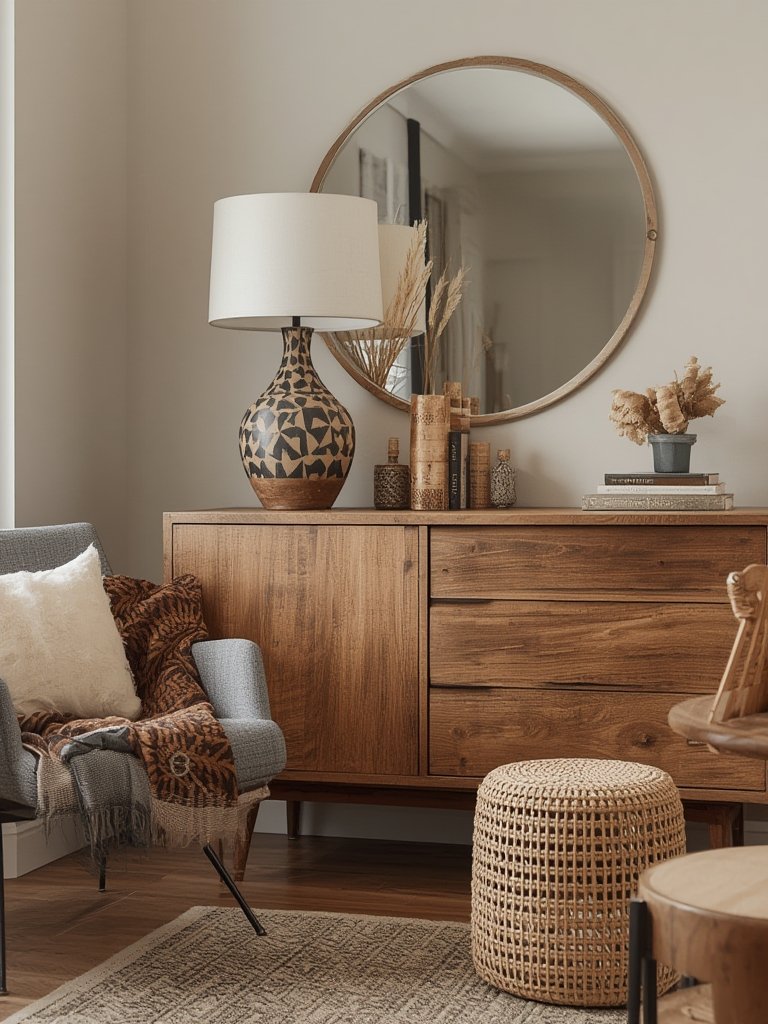 eclectic apartment furniture - Illustration 2