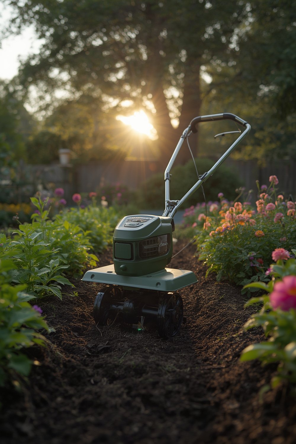 electric tiller product view