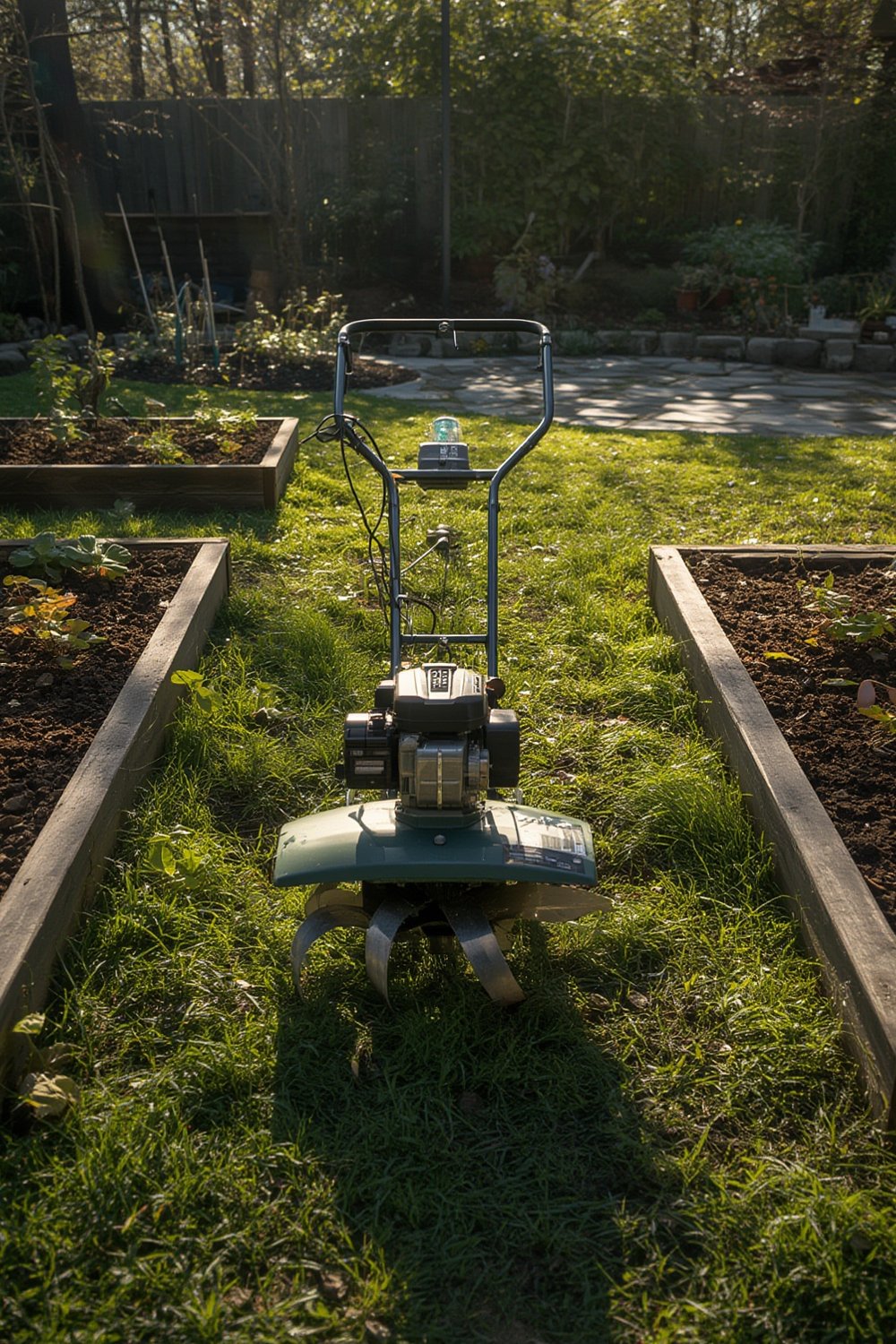 electric tiller product view