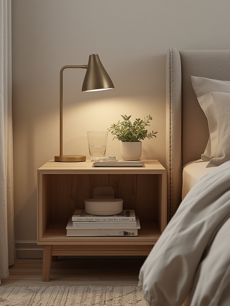 side table in action