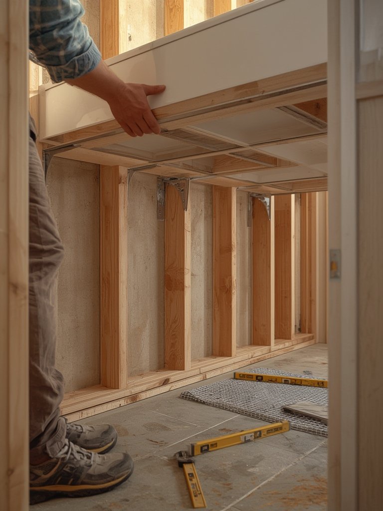 floating vanity bathroom - Illustration 2