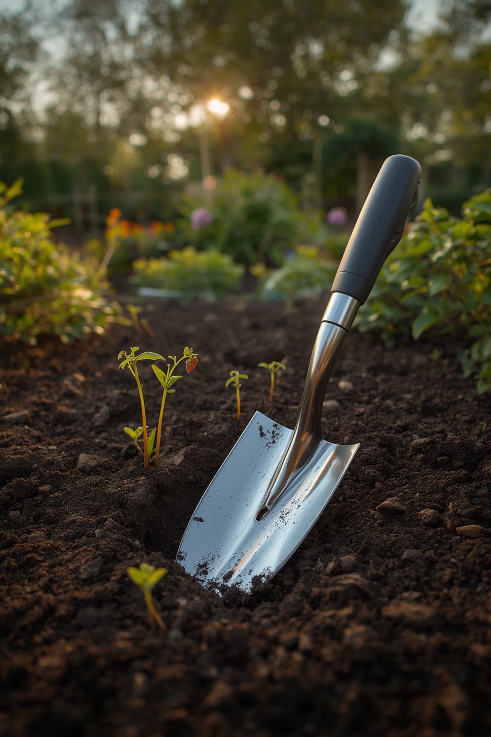 garden trowel product view
