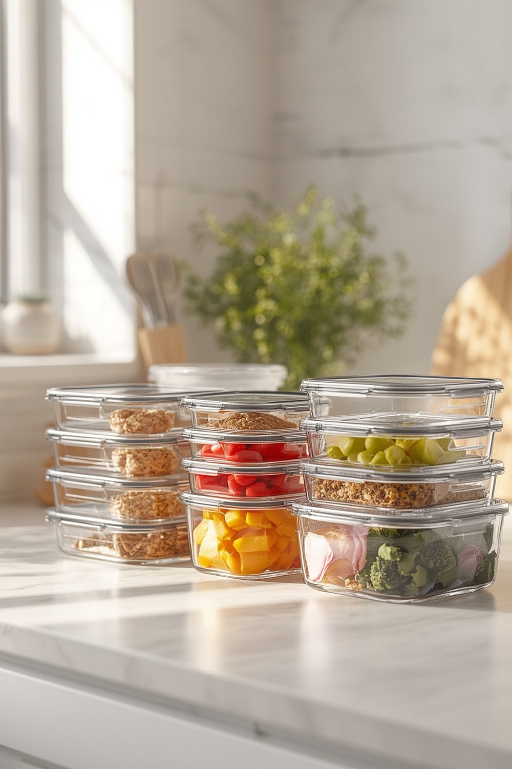 glass containers product view