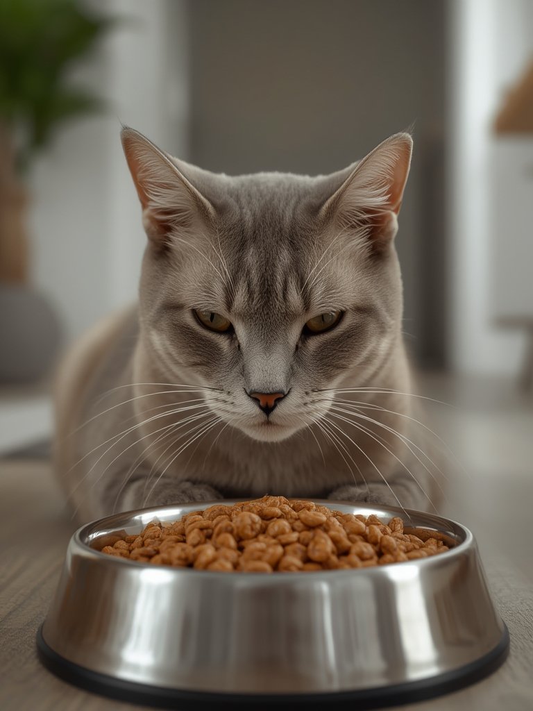 indoor catfood in action