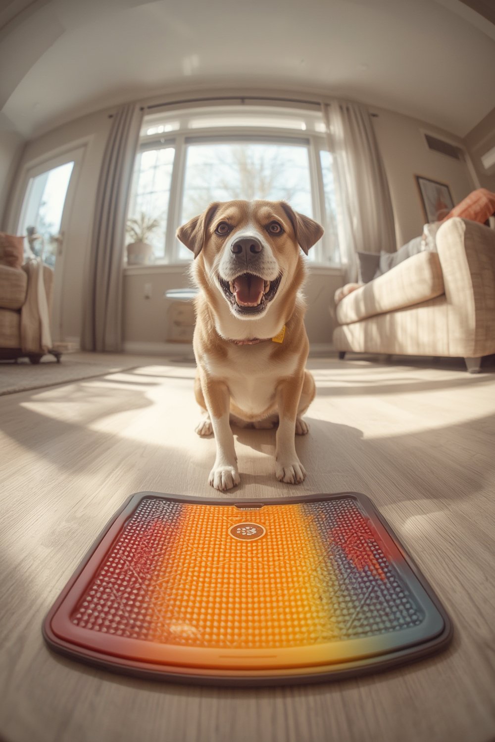 lick mat for dogs - Illustration 1