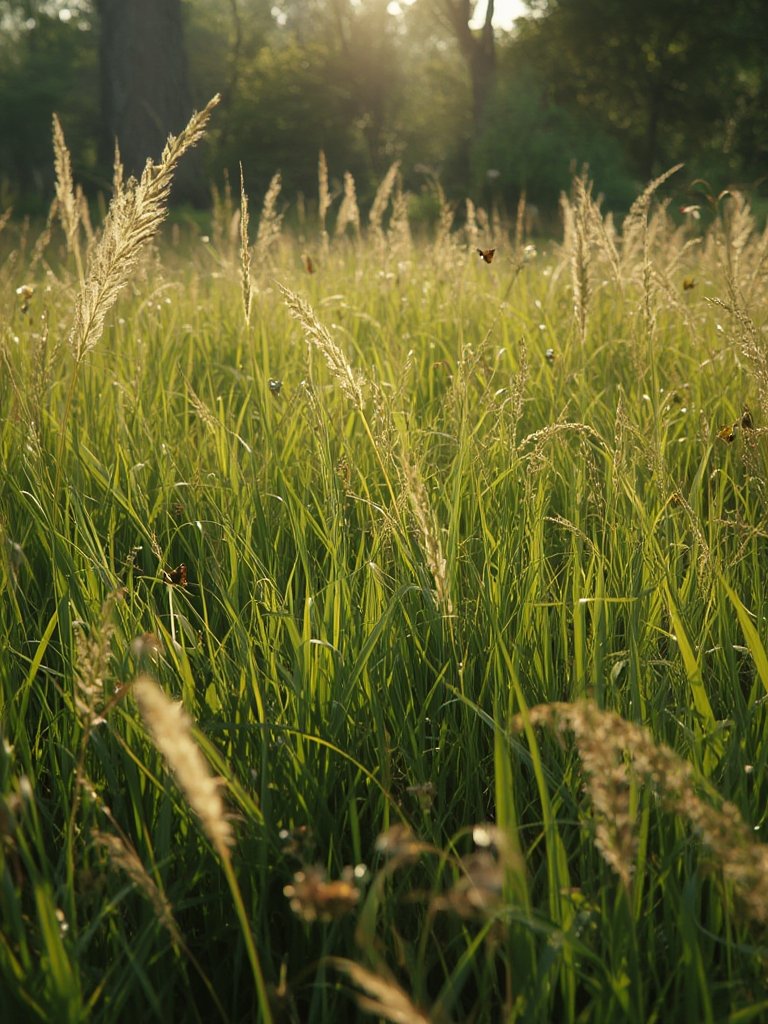 native grass lawn - Illustration 3