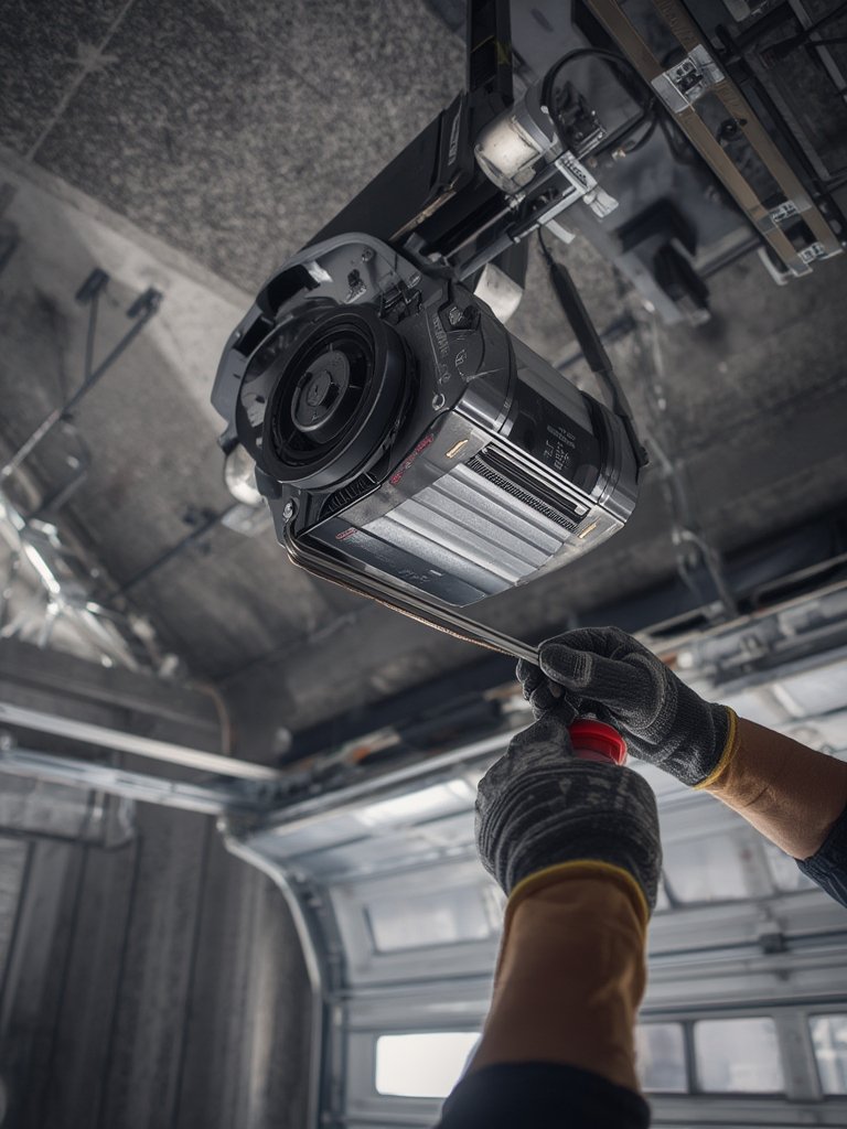 noise reduction garage door - Illustration 2