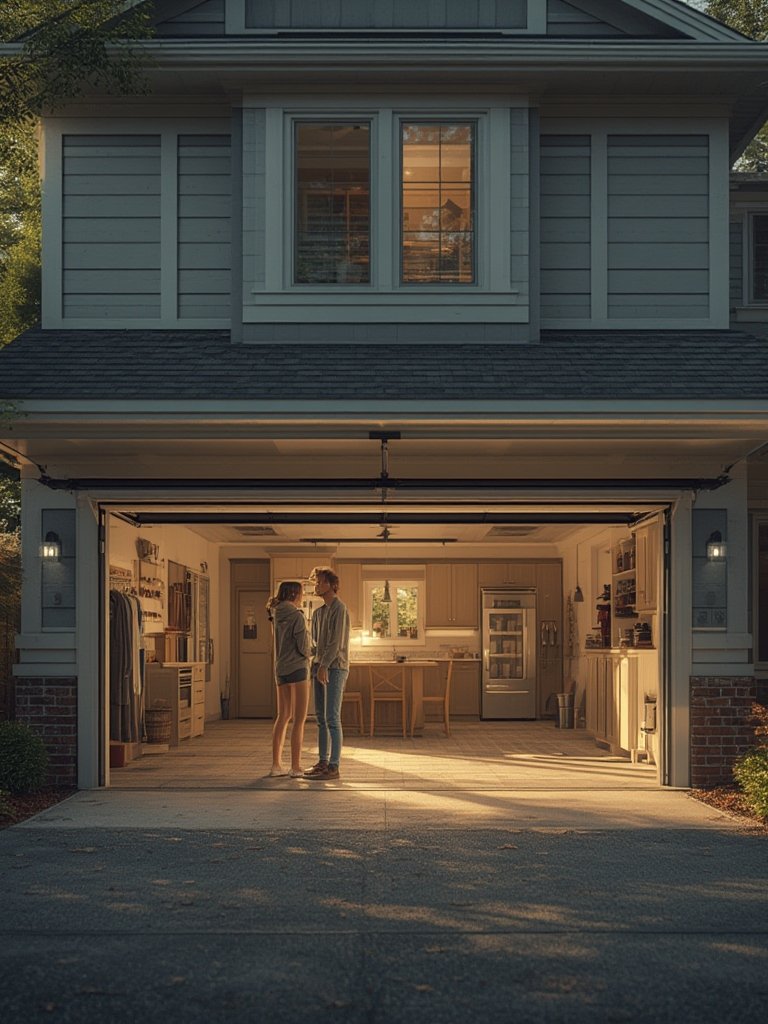 noise reduction garage door - Illustration 3