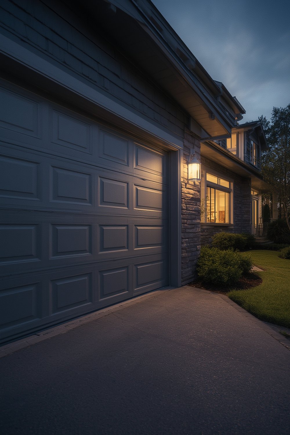 noise reduction garage door - Illustration 1