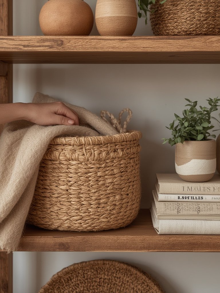 organic modern living room - Illustration 2