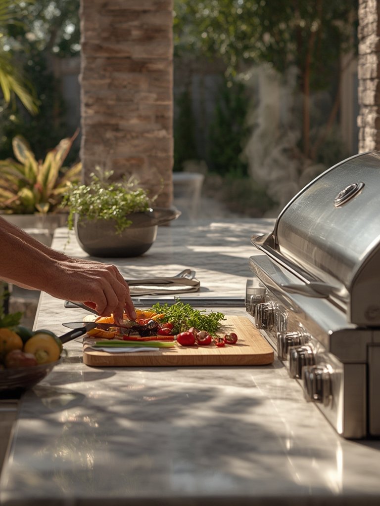 outdoor living kitchen - Illustration 2