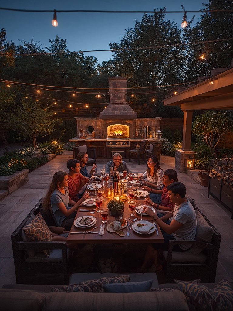 outdoor living kitchen - Illustration 3