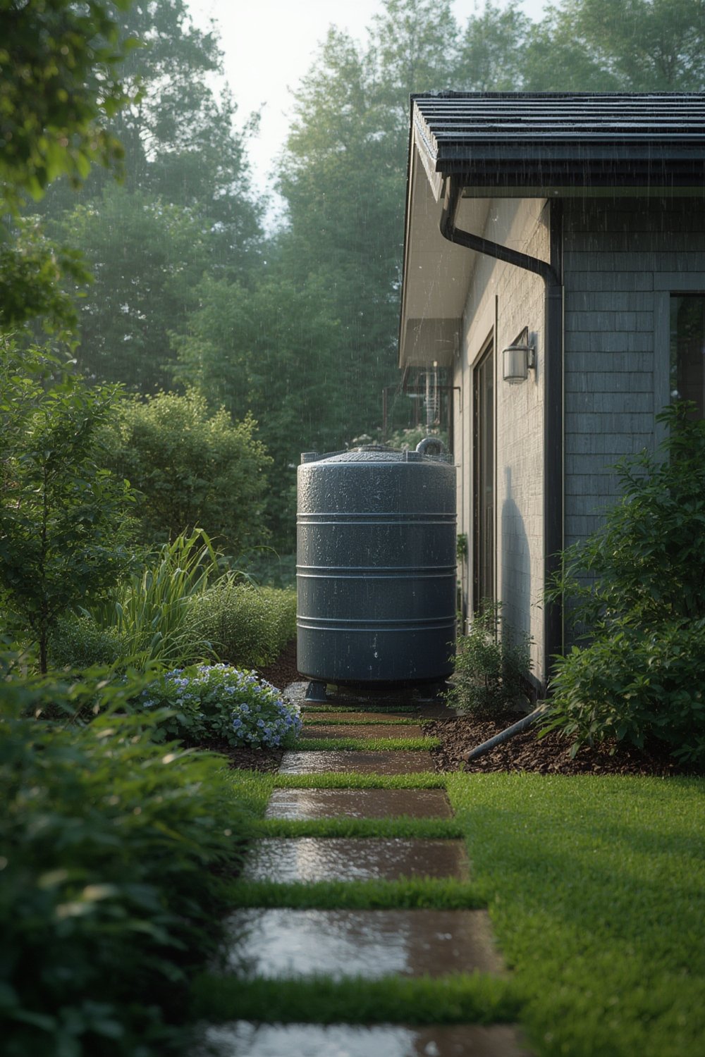 rainwater harvesting system - Illustration 1