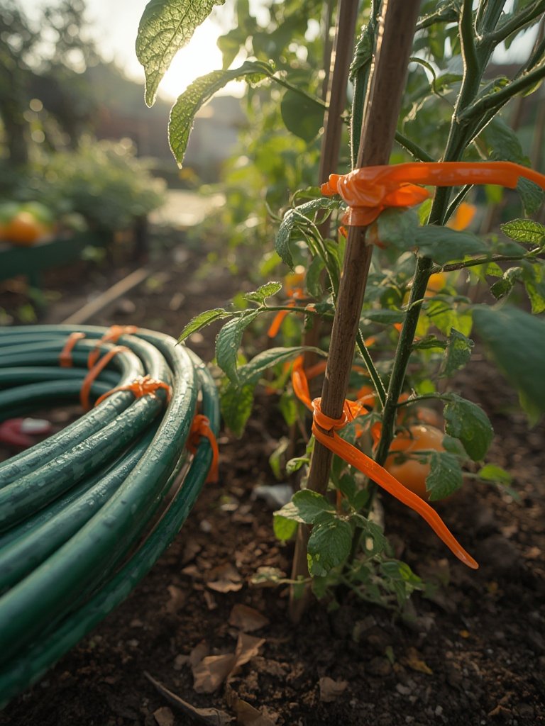 twist ties in action