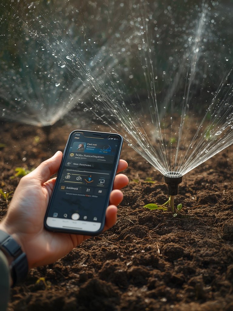 smart irrigation system - Illustration 2