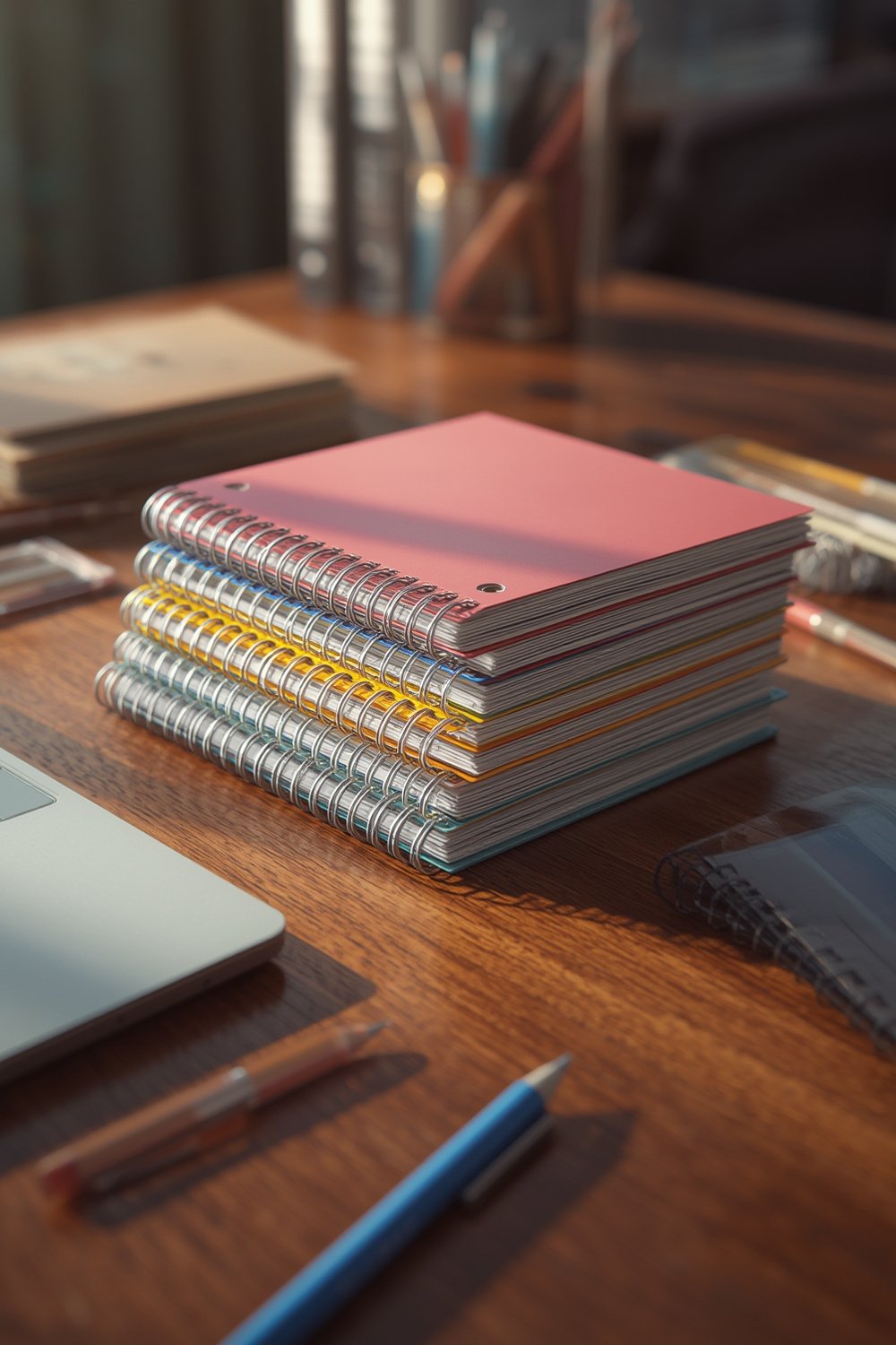 spiral notebook product view