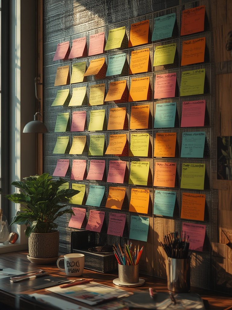 Sticky notes in action