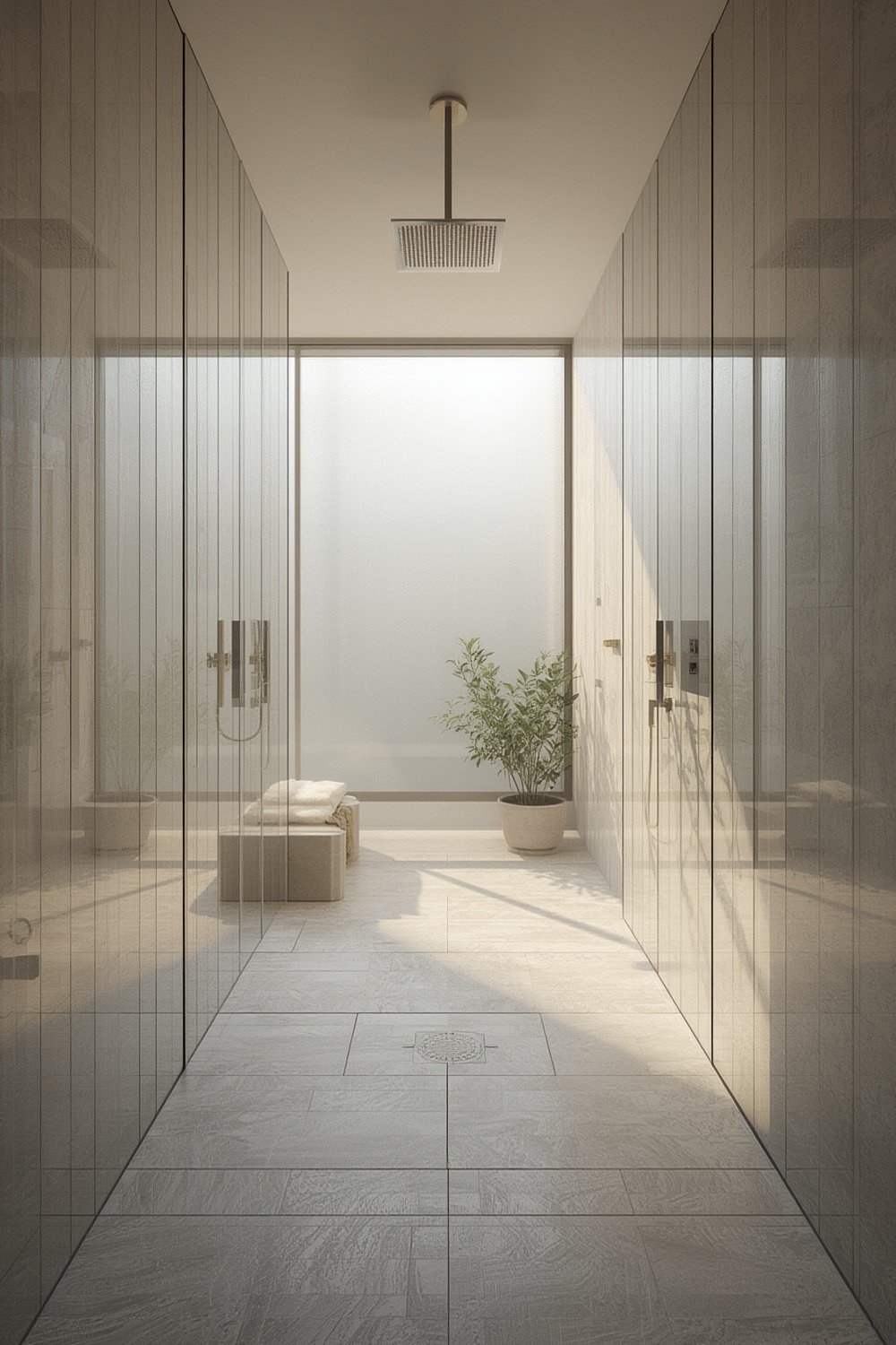 wet room bathroom - Illustration 1