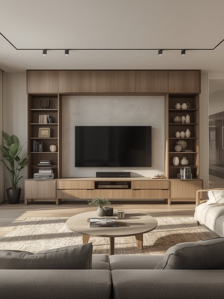 contemporary TV stand - Illustration 3
