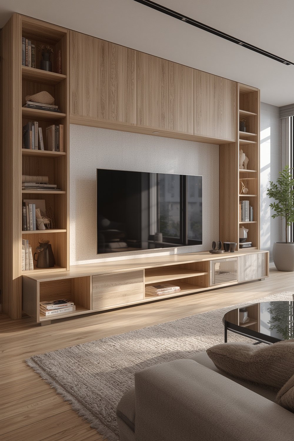contemporary TV stand - Illustration 1