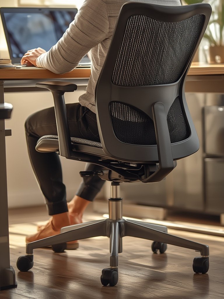 office chair in action