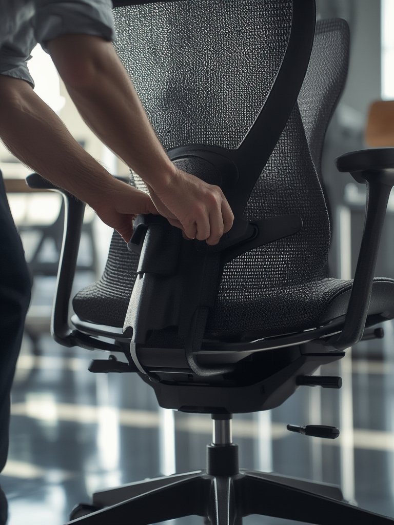 ergonomic office chair - Illustration 2