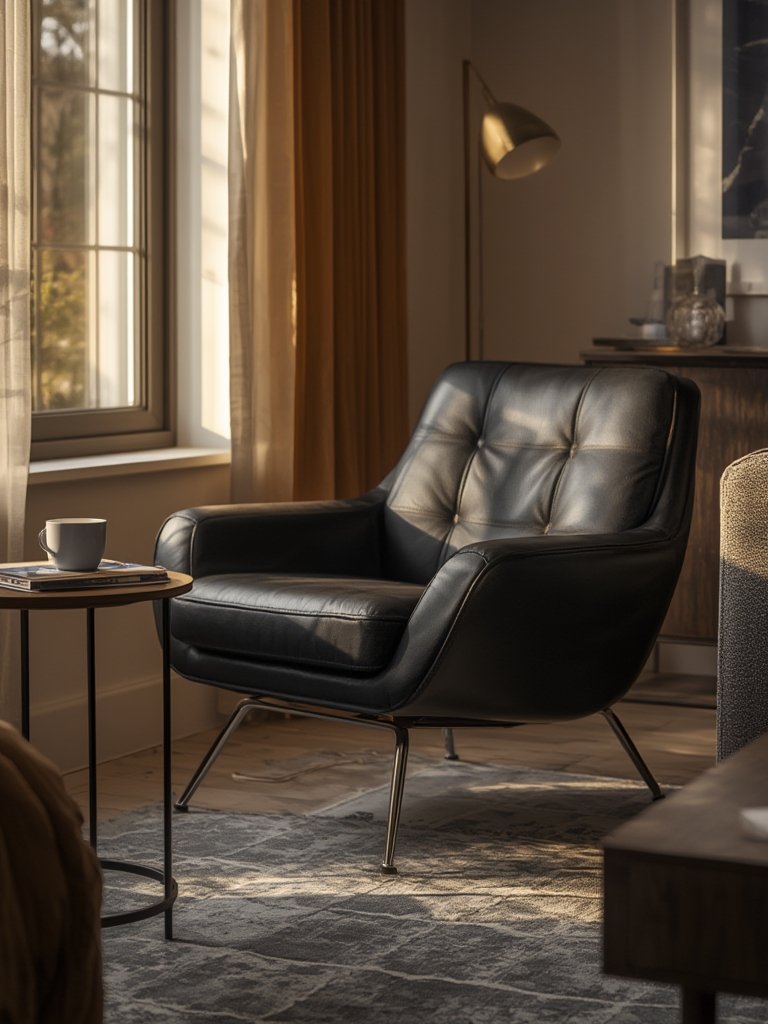 accent chair in action