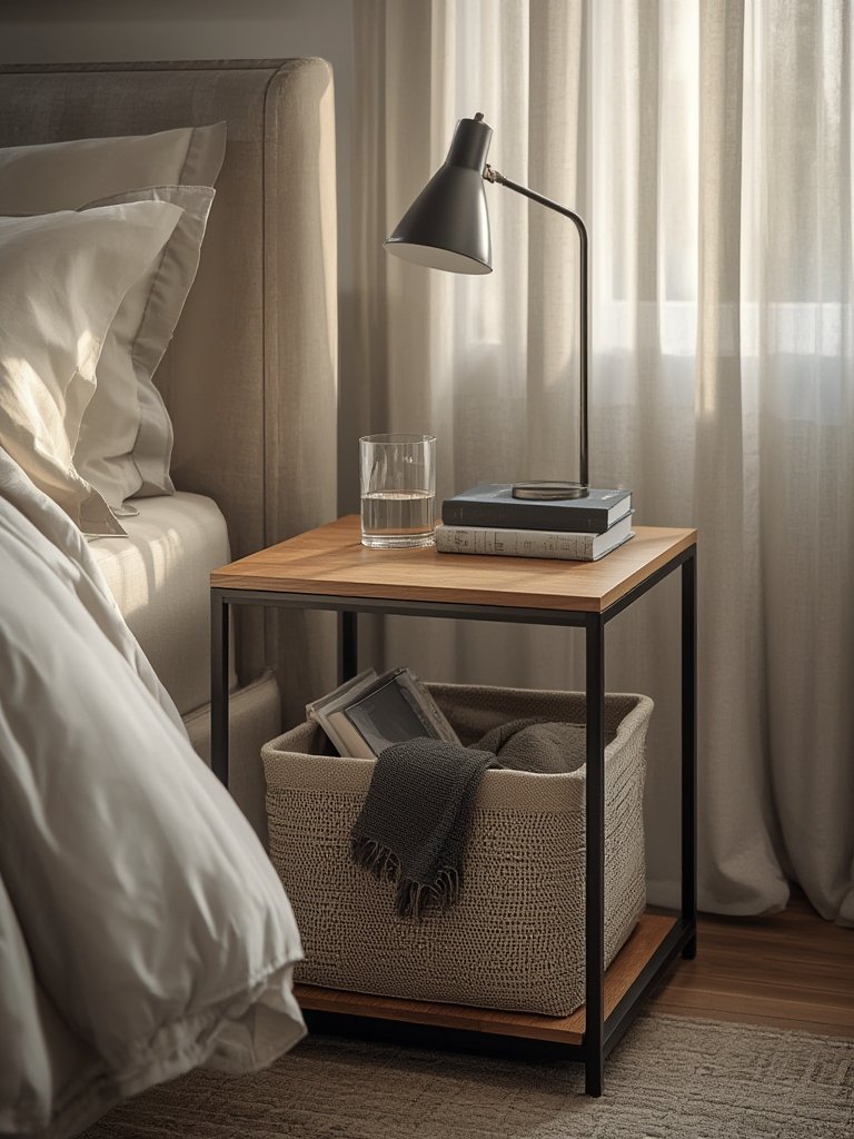 side table in action