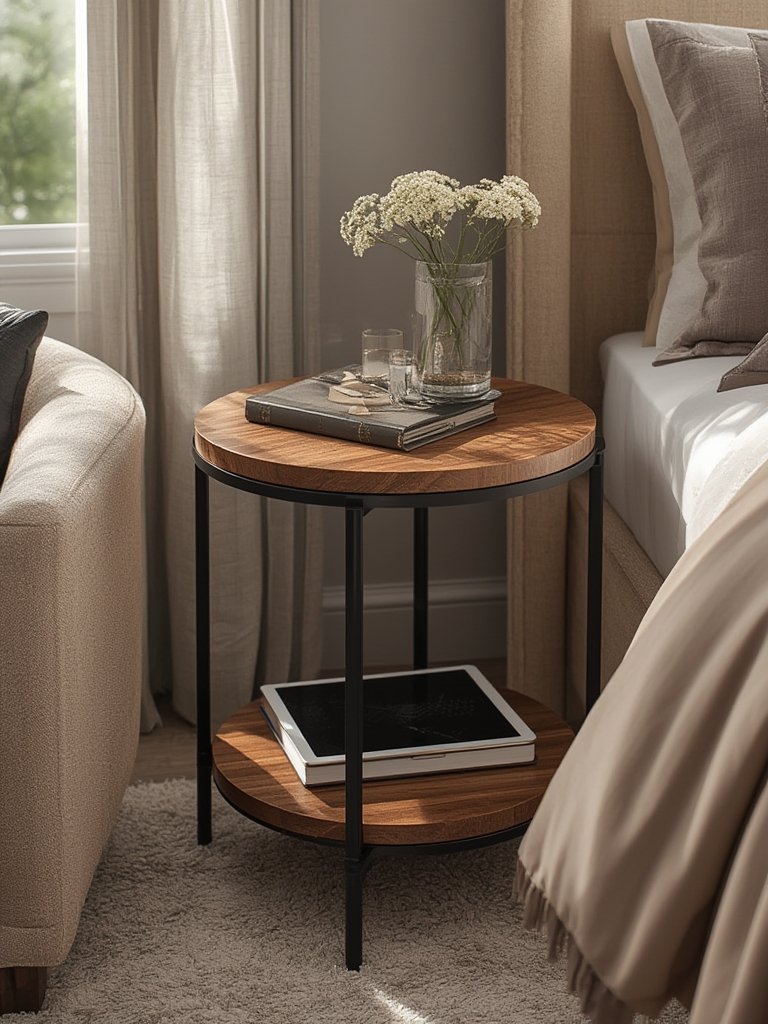 side table in action