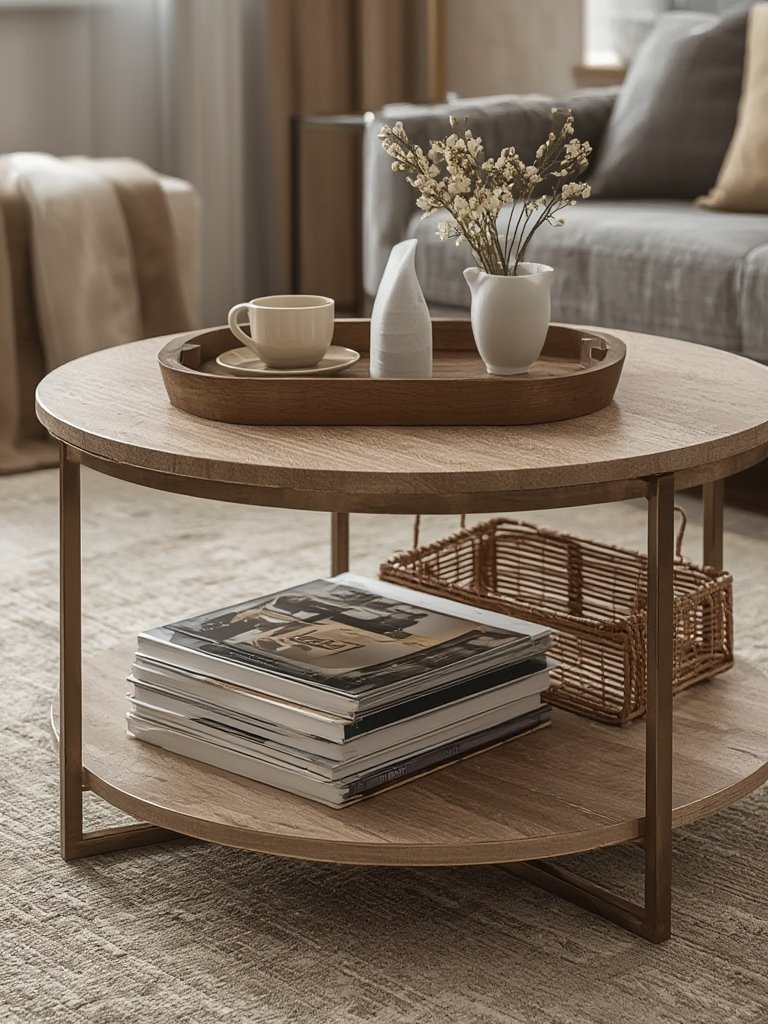 coffee table in action