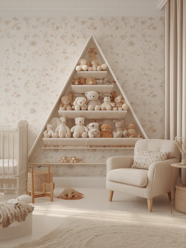 stuffed animal in action